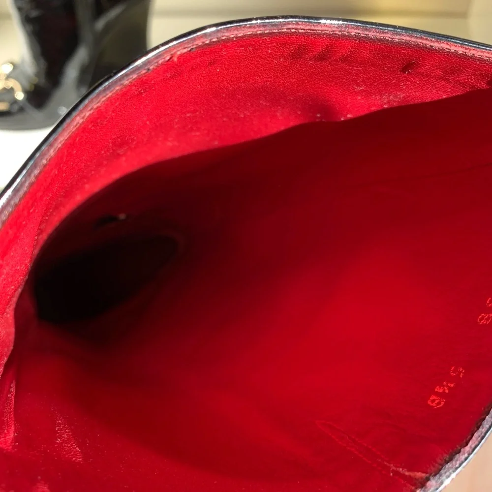 Gucci Patent horse bit tall boots - Picture 14 of 16